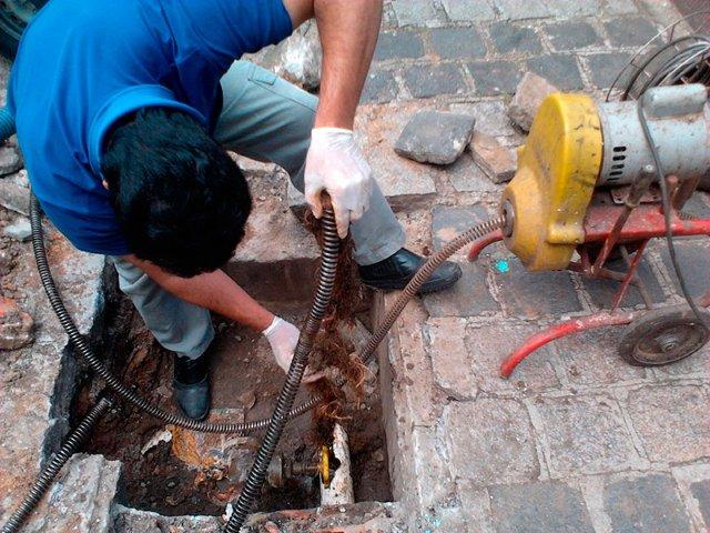 Desentupidora no Tupi