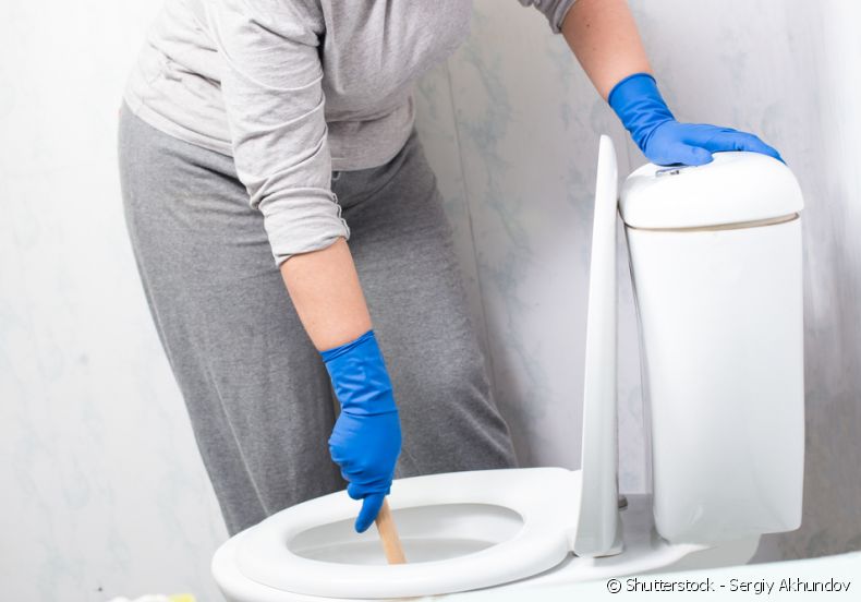 Desentupidora no Antártica